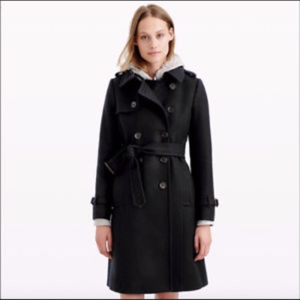 J.Crew Italian Wool & Cashmere Coat by Nello Gori